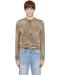 Edward Cuming - Stacked Henley - Lyst