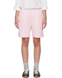 Acne Studios - Fleece Shorts - Lyst