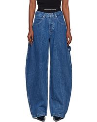 Alexander Wang - Pre-Styled Mid-Rise Oversized Jeans - Lyst