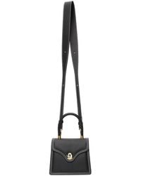 Ratio et Motus Leather Lady 15 Top Handle Bag - Black