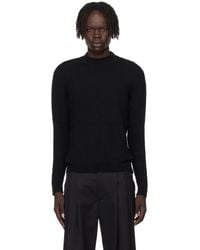 Ernest W. Baker - Mock Neck Cable-Knit Sweater - Lyst