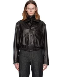 Lemaire - Soft Leather Jacket - Lyst