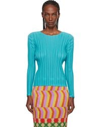 Pleats Please Issey Miyake - Rib Pleats January T-Shirt - Lyst