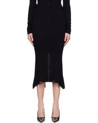 MATIERES FECALES - Vendome Midi Skirt - Lyst