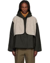Baserange - Taupe Capas Vest - Lyst