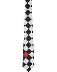 Comme des Garçons - Silk Geometric Pattern Tie - Lyst