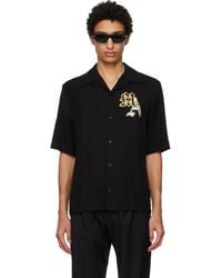 Amiri - Varsity Patch Camp Shirt - Lyst