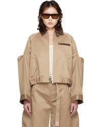 Sacai - Cotton Chino Jacket - Lyst