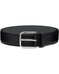BOSS - Italian Leather Pin-buckle Belt - Lyst