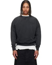 Maison Margiela - Embroidered Logo Sweatshirt - Lyst