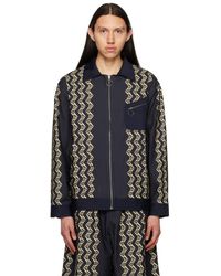 NULLUS Tie A Knot Jacket in Black for Men | Lyst