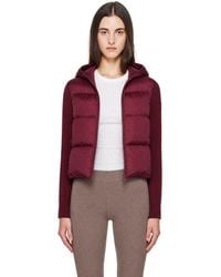 Canada Goose - Burgundy Down Hybridge Tonal Disc Wide Jacket - Lyst