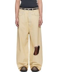 Lu'u Dan - Off- Dumpster Denim Jeans - Lyst