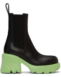 Bottega Veneta - Black Flash Chelsea Boots - Lyst