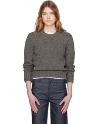 A.P.C. - Short Round Neck Sweater - Lyst