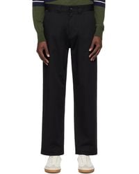 BOSS - Logo Patch Trousers - Lyst