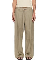 LE17SEPTEMBRE - Twill Paneled Trousers - Lyst