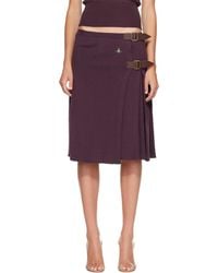 Vivienne Westwood - Alex Kilt Midi Skirt - Lyst