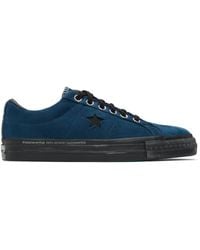 thisisneverthat Converse Edition One Star Low Trainers - Blue