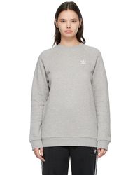 Adidas Trefoil Sweatshirts for Women - Up to 52% off | Lyst