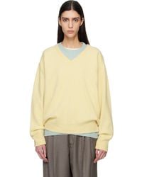Ssstein - Pure Cashmere Knit V Neck Ls Sweater - Lyst