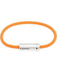Le Gramme - 'Le 7G' Nato Cable Bracelet - Lyst