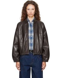 Citizens of Humanity - Barracuta Bubble Recycled Leather Jacket - Lyst