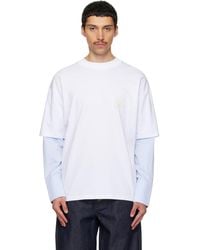 Egonlab - Sculpted Cotton Shirt T-Shirt - Lyst