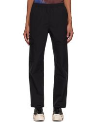 WOOD WOOD - Pantalon halsey tech noir - Lyst