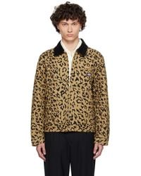 Wacko Maria - Blouson De Travail À Motif Léopard Édition Dickies - Lyst