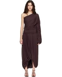 Proenza Schouler - Burgundy Gabri Maxi Dress - Lyst