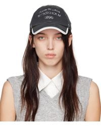 Acne Studios - &ホワイト ロゴスタンプ キャップ - Lyst