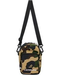 A Bathing Ape - 1St Camo Mini Shoulder Satchel - Lyst