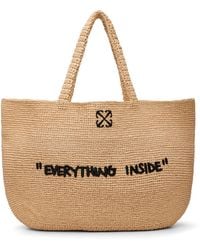 Off-White c/o Virgil Abloh - Jitney Quote Tote - Lyst