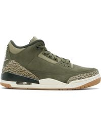 Nike - Khaki Air Jordan 3 Retro Sneakers - Lyst