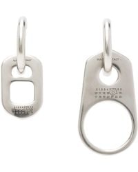MM6 by Maison Margiela - Bottle Cap Drop Earrings - Lyst