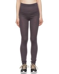 Rick Owens Cashmere Knitted LEGGINGS in 