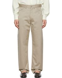 Lemaire Pants, Slacks and Chinos for Men - Up to 61% off at Lyst 