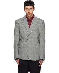 Vetements - Cut-Up Tailored Blazer - Lyst