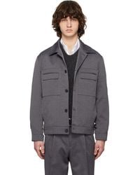HUGO - Virgin Wool Jacket - Lyst