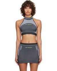 Off-White c/o Virgil Abloh - Race Logo Arrow Seamless Sport Top - Lyst