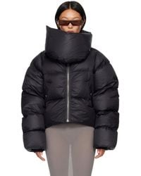 Rick Owens - Tower Funnel Neck Down Jacket - Lyst