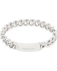 Ferragamo - Curb Chain Bracelet - Lyst