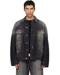 Acne Studios - Faded Denim Jacket - Lyst