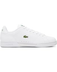 Lacoste - ホワイト Carnaby Cup スニーカー - Lyst