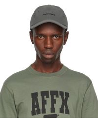 AFFXWRKS - グレー ロゴ刺繍 キャップ - Lyst