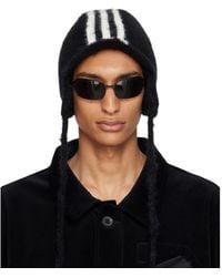 Y-3 - Stripes Bonnet Beanie - Lyst