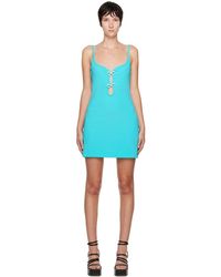 Mach & Mach - Machmach Crystal Bow Mini Dress - Lyst