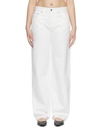 Loulou de Saison - Samur Lds Organic Denim Boyfriend Jeans - Lyst