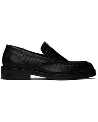 BY FAR - Ssense Exclusive Black Rafael Loafers - Lyst